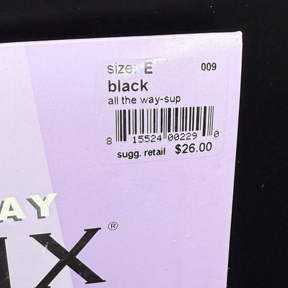 All The Way Spanx Size E Black Tummy to Toes Full Length Hose SUPER CONTROL - Picture 2 of 5